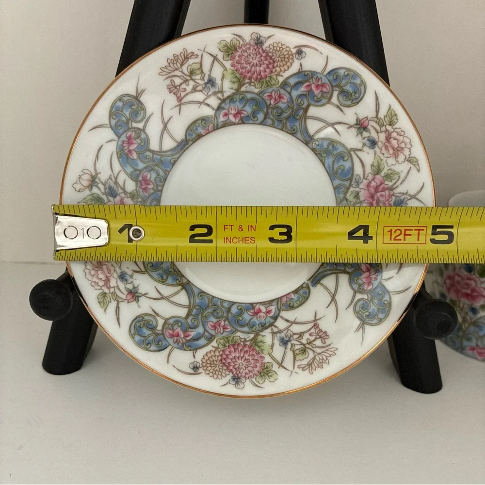 NWT Vintage Laudel for Macy’s Porcelain Made in Japan Demitasse Tea Cup/Saucer